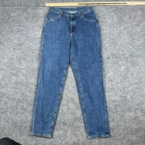 Lee Jeans Womens Size 12M Dark Wash Straight Leg Classic Denim Pants